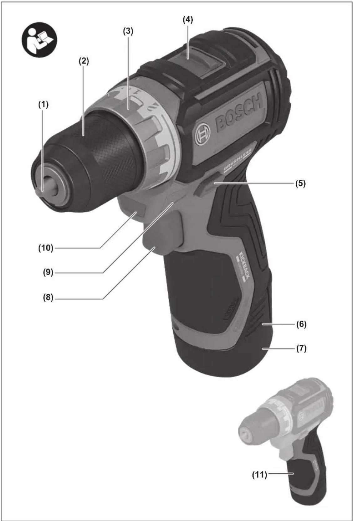 BOSCH GSR 12V32 Professional - 1