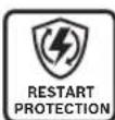 BOSCH GWX 18V11 S Professional - Protezione contro il riavvio accidentale - 1