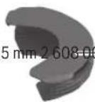 BOSCH GWX 18V11 S Professional - ابزارهای ساب مجاز - 9