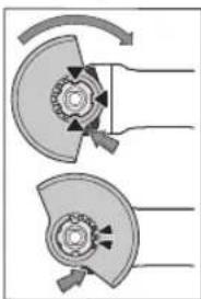 BOSCH GWX 18V11 S Professional - Cubierta protectora para amolar - 1
