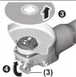 BOSCH GWX 18V11 S Professional - Vernedeksel for slipping - 3