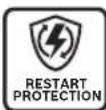 BOSCH GWX 18V11 S Professional - Protection anti-redémarrage - 1