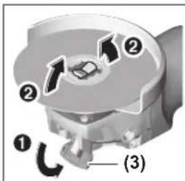BOSCH GWX 18V11 S Professional - Demontiranje brusnog alata - 1