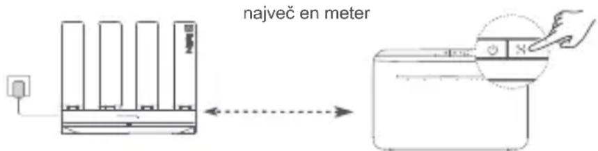 HUAWEI WiFi BE3 Pro - Kako lahko usmerjevalnik povežem z enoto HUAWEI CPE in takr razirim omrežje Wi-Fi? - 1