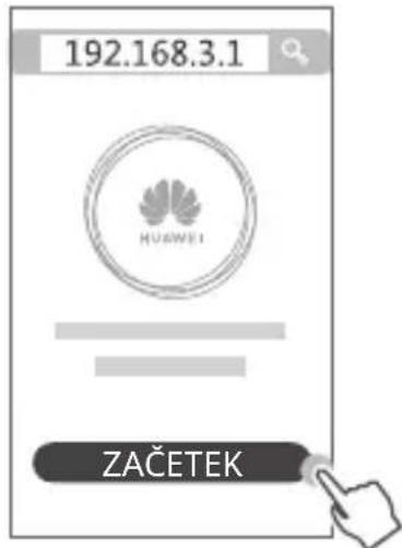 HUAWEI WiFi BE3 Pro - korak: Konfiguriranje nastavitev omrežja - 2