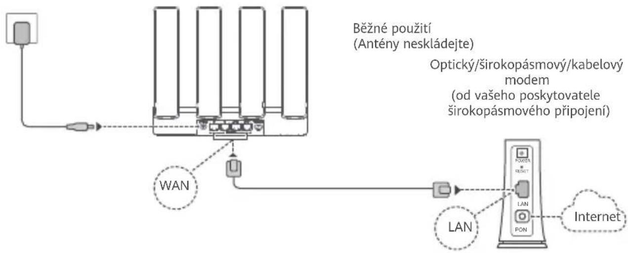HUAWEI WiFi BE3 Pro - Krok 1: Zapojení kabelů - 1