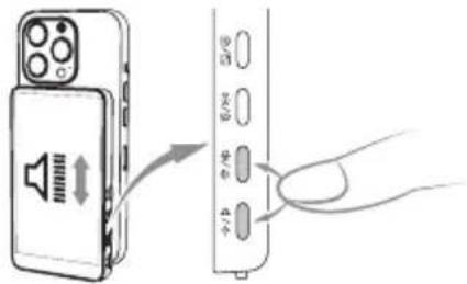 ROLLEI Easy Creator Selfie Monitor - Lautstärke / Helligkeit - 1