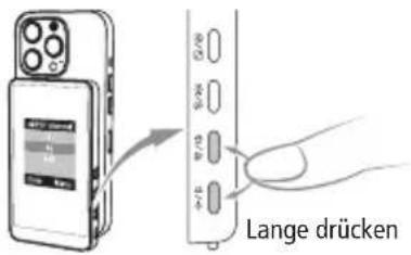 Lange drücken