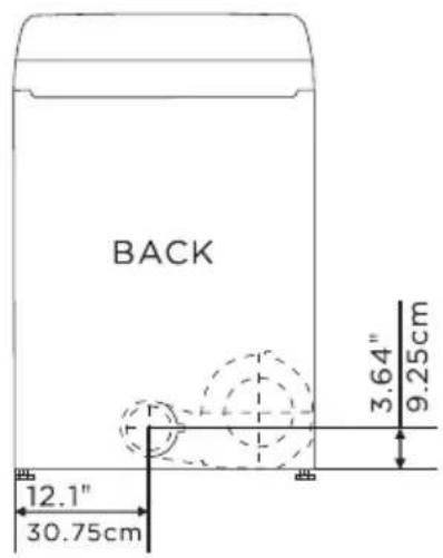 MIDEA MLTE42A2BWW - Dimensions for installation - 1