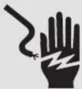 MIDEA MLTE42A2BWW - Electrical Shock Hazard - 1