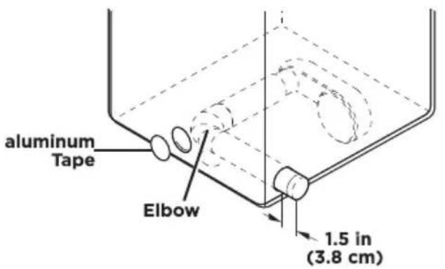MIDEA MLTE42A2BWW - Option 1: Side venting - 2