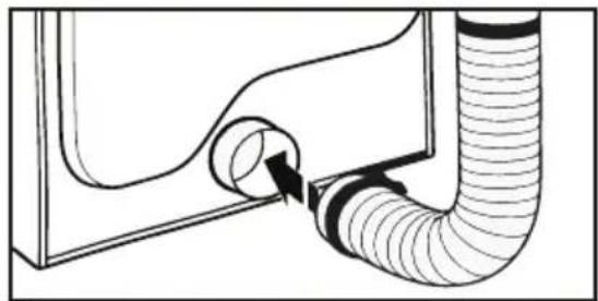 MIDEA MLTE42A2BWW - Install the Exhaust System - 2