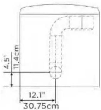 MIDEA MLTE42A2BWW - Dimensions pour l'installation - 4