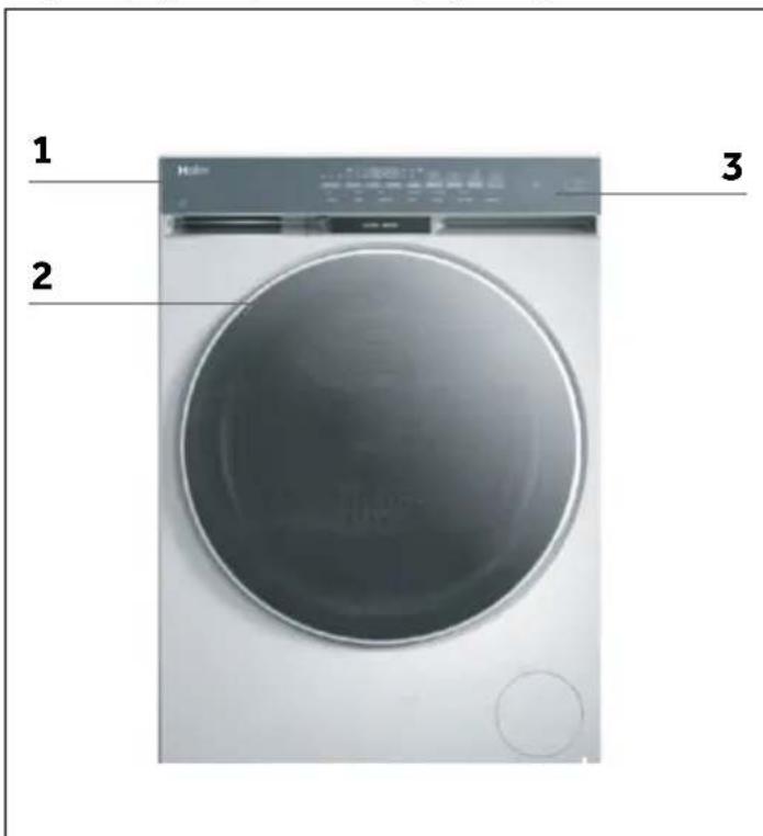 HAIER HD90AQ387U1 - Photo de l'appareil - 1