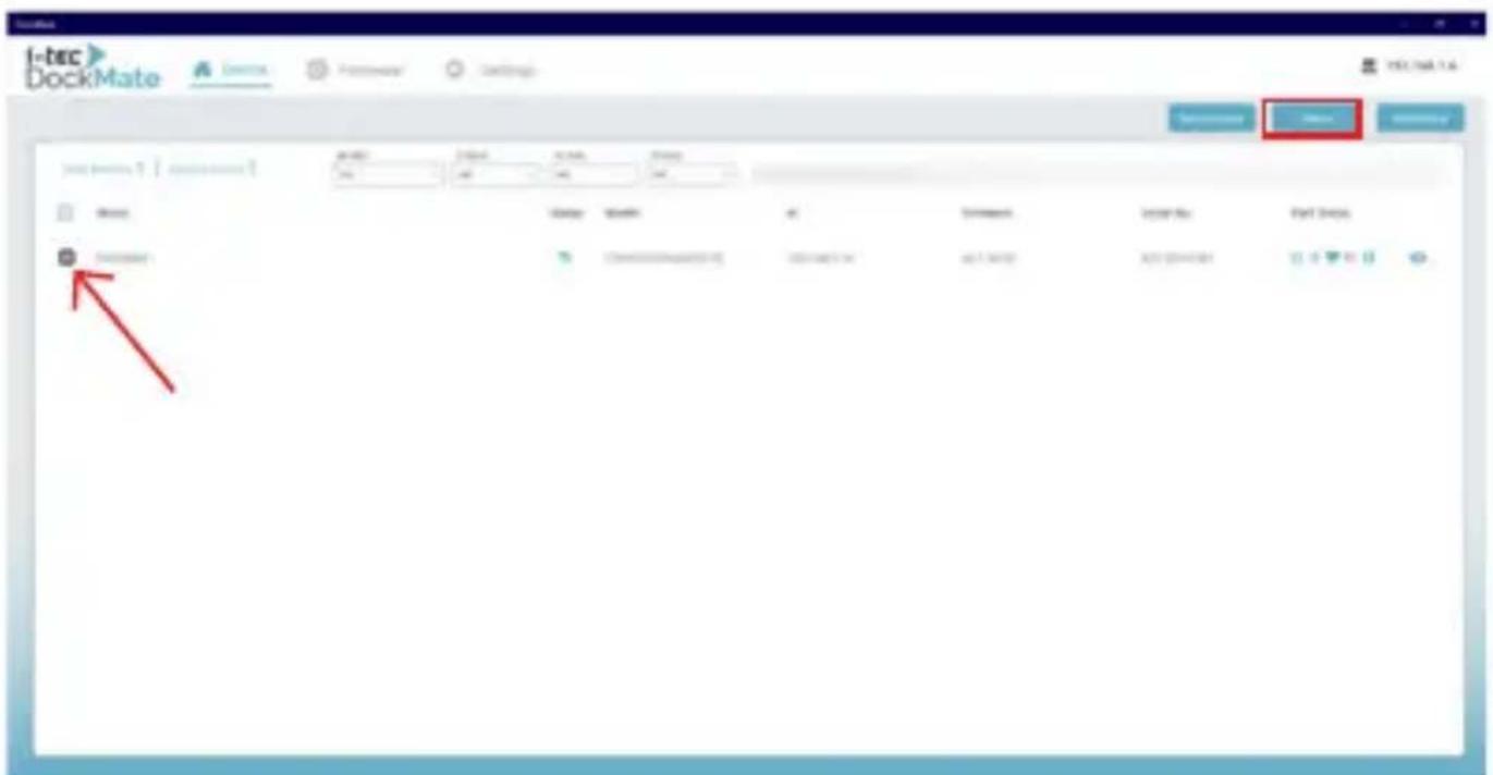 i-TEC INTGWINDOCKLICSMB - SUPPRIMER UN APPAREIL - 1
