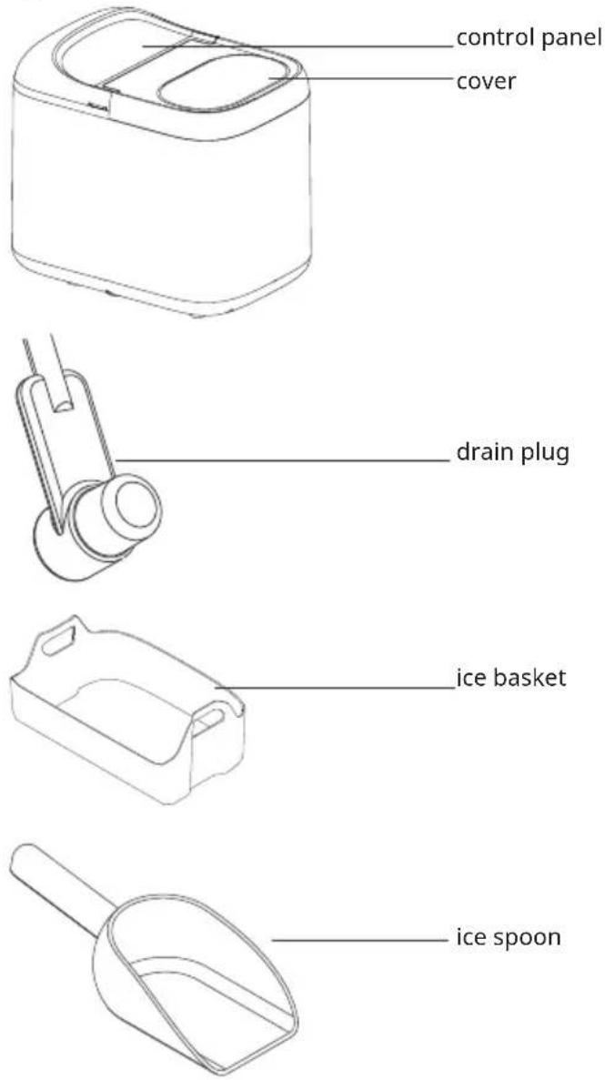 Klarstein Spark Ice - PRODUCT OVERVIEW - 1