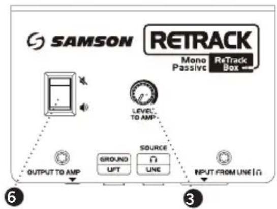 SAMSON ReTrack - Descrizione dei controlli - 2