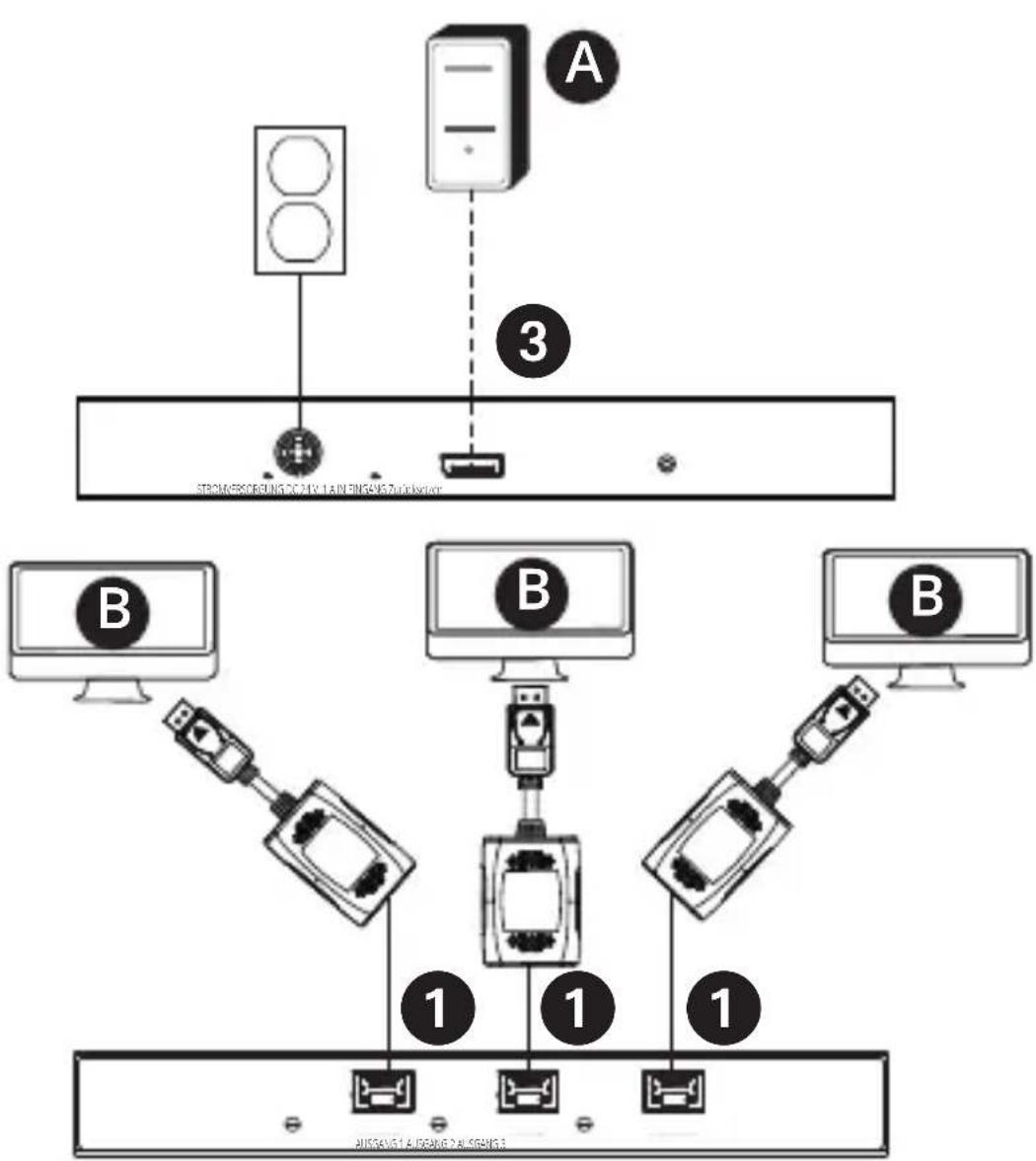 Tripp Lite B156E0028KK - Installationsdiagramme - 1