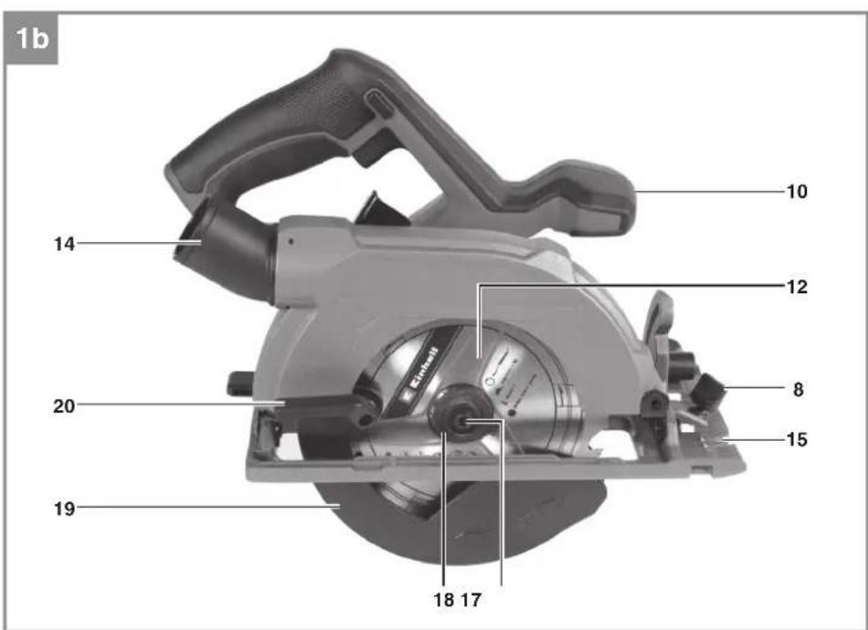 EINHELL TECS 181652 Li - 2