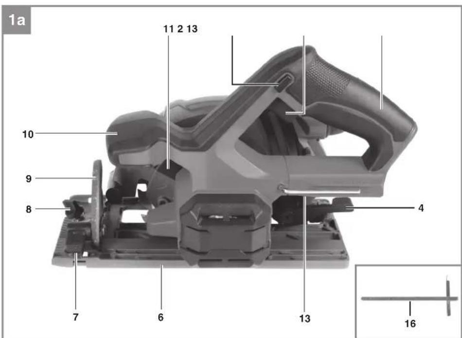 EINHELL TECS 181652 Li - 1