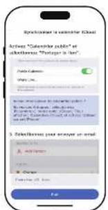 Proscan PDPFC1500 - Synchronisation du calendrier iCloud - 2
