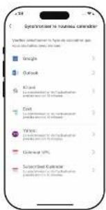 Proscan PDPFC1500 - Synchronisation de Yahoo/Cozi/Calendrier URL/Calendrier abonné - 1