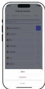 Proscan PDPFC1500 - Supprimer et modifier des plats sur l'application - 2