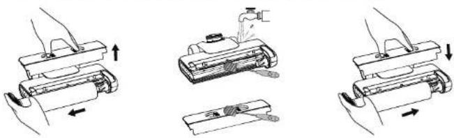 ESSENTIELB ECFWVC100 - Clean the Suction Port of the Floor Brush and the Roller Brush Cover - 1