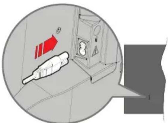 PANASONIC TV55Z80BEZ - Tilslut strøm - 1