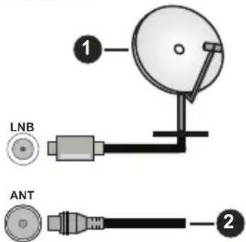 PANASONIC TV55Z80BEZ - Collegamento antenna - 1