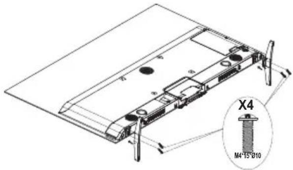 PANASONIC TV55Z80BEZ - Jalustan asennus - 2