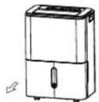 COMFEE CDDF720DEN7WFI - Retirer l'eau collectée - 1