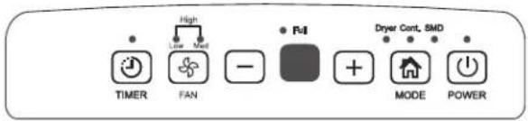High Low Molt Timer FAN - Full + DRYER Cont, SMD MODE POWER