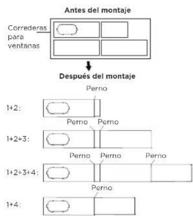COMFEE MPPA09CRN7 - Conecte el adaptador a la unidad y a la ventana - 2