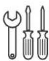 COMFEE MPPA09CRN7 - Liste des outils d'installation (non inclus) - 1