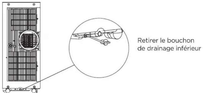 COMFEE MPPA09CRN7 - Guide de drainage du Bac de récupération d'eau - 1
