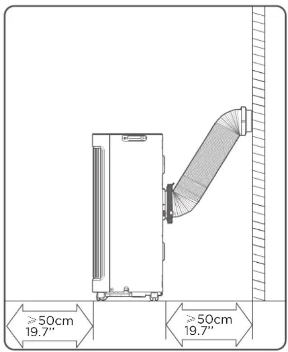 COMFEE MPPA09CRN7 - EMPLACEMENT D'INSTALLATION DU PRODUIT - 1