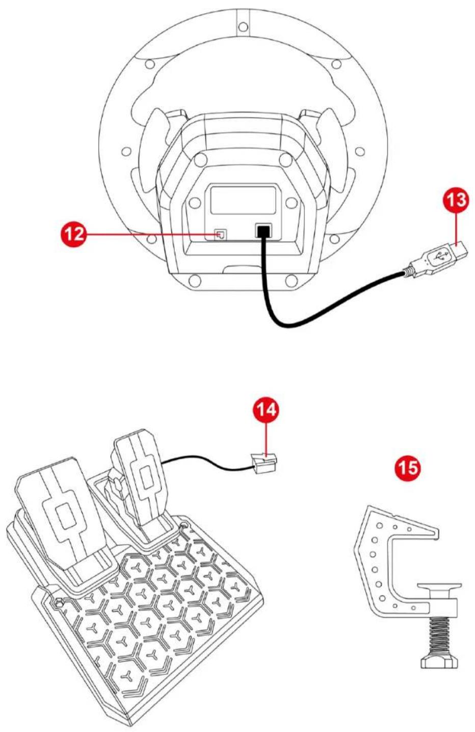 THRUSTMASTER T98 Ferrari 296 GTB - הַרְשָׁהַרְשָׁהַרְשָׁהַרְשָׁהַרְשָׁהַרְשָׁהַרְשָׁהַרְשָׁהַרְשָׁהַרְשָׁ - 2