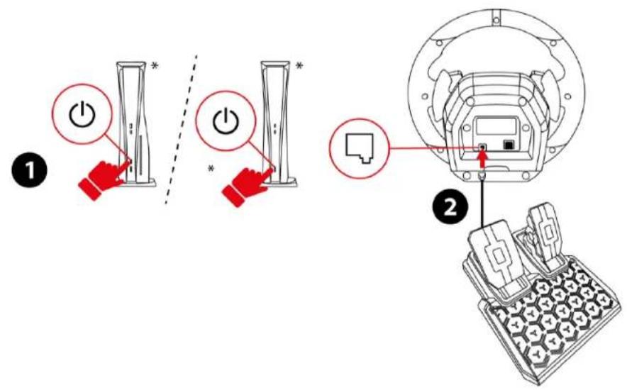 THRUSTMASTER T98 Ferrari 296 GTB - 在 PlayStation®5 遊戲主機上 - 1