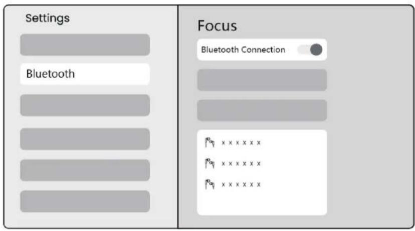 Yaber T1 Pro - Bluetooth Settings - 1