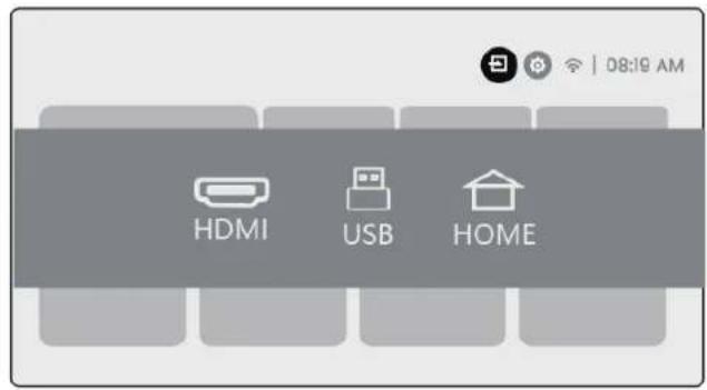 Yaber T1 Pro - HDMI, USB, 3,5mm Audio vystup - 5
