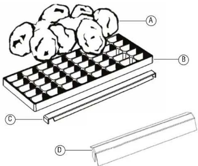 Vollrath 948CG - Set Up For Lava Rock or Radiant Heat - 1