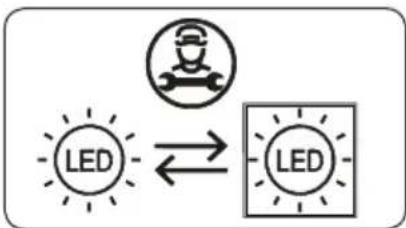 SHARP SJFTA30ITXPEES - LED-Beleuchtung auswechseln - 2