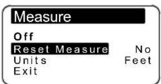 Lofrans THETIS 5003 - Measurement reset - 3