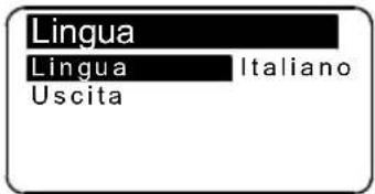 Lofrans THETIS 5003 - Menu Lingua - 1
