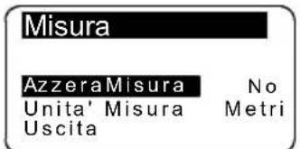 Lofrans THETIS 5003 - Measurement menu - 1