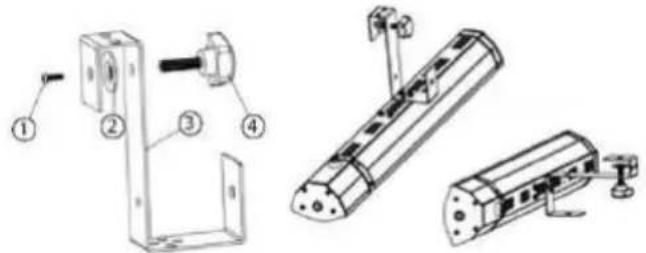 NEO tools 90030 - MONTAŻ UCHWYTU NA PARASOLU (opcjonalnie) - 1