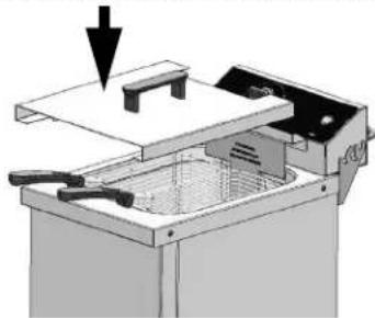 Vollrath FFA7110 - Place food into the basket(s). - 4