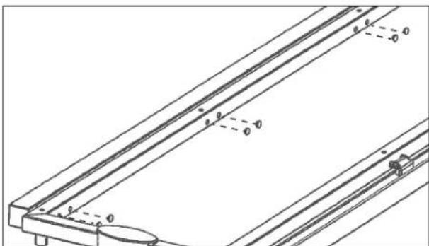 Vollrath LP55278 - Installes la barre de ballast - 2