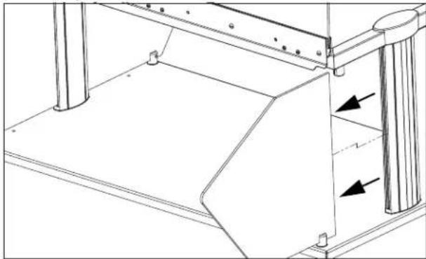 Vollrath LP55278 - Remove the End Panels - 2
